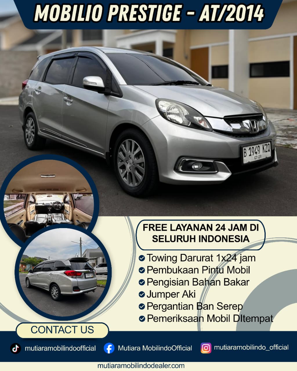 Honda Mobilio Prestige AT